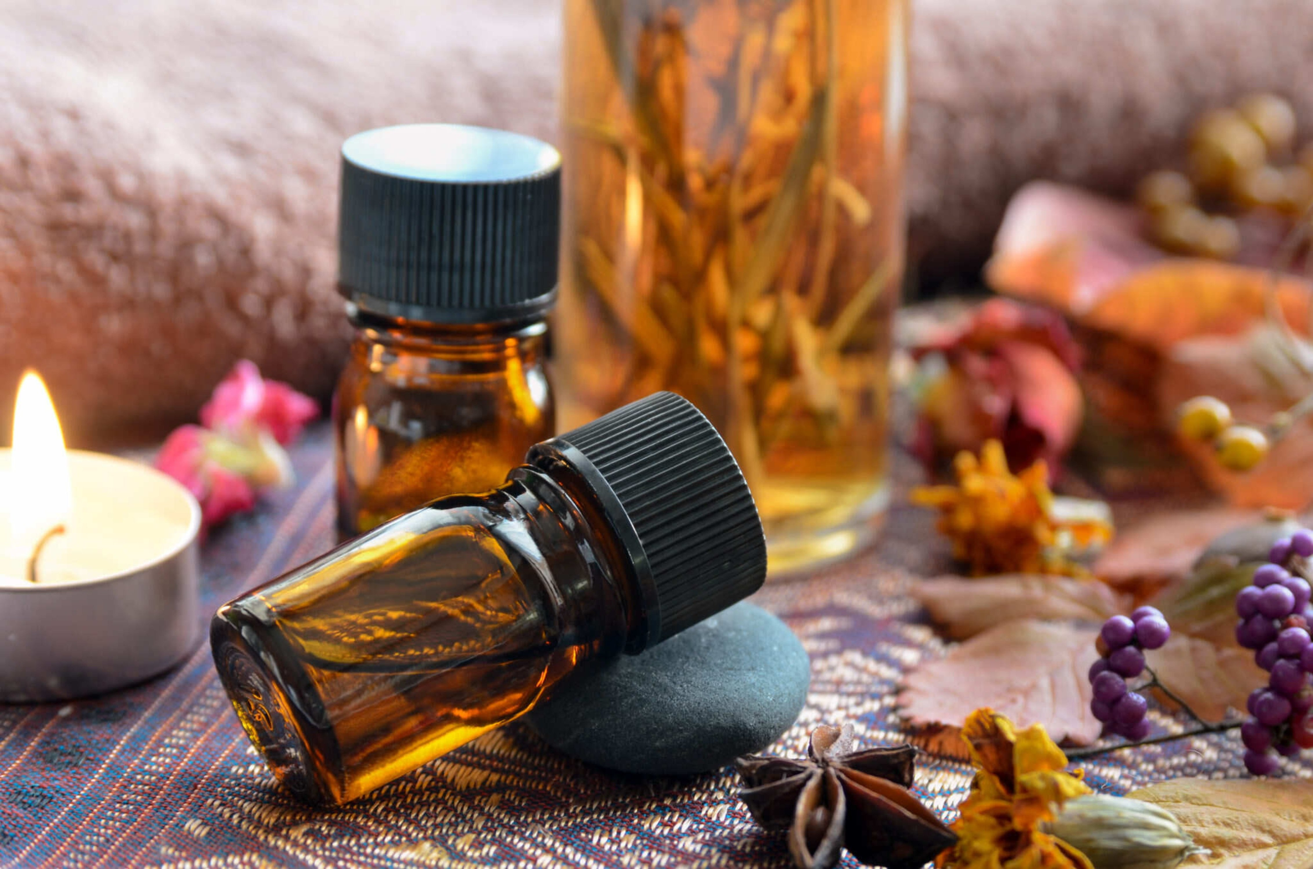 Wellness Detailmotiv Steine